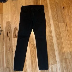 BDG Black Skinny Jeans 30w Twig Mid Rise